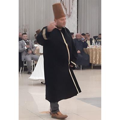 Semazen Hırkası (Siyah Cübbe)