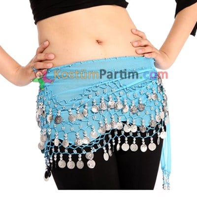 Shakira Kemeri Mavi Şifon