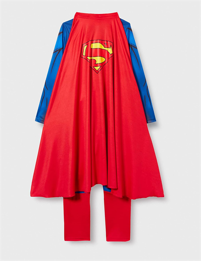 Superman Kostümü Orijinal Lisanslı Erkek Çocuk Kıyafeti