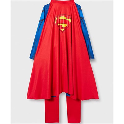 Superman Kostümü Orijinal Lisanslı Erkek Çocuk Kıyafeti