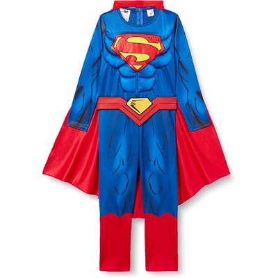 Superman Kostümü Orijinal Lisanslı Erkek Çocuk Kıyafeti