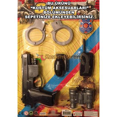 Trafik Polisi Kostümü Çocuk Kıyafeti