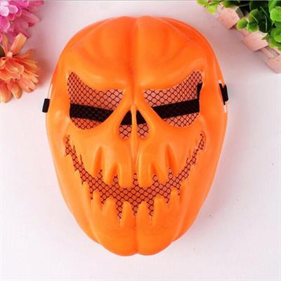 Turuncu Kabak Maskesi Halloween Balkabağı Cadılar Bayramı Maskesi