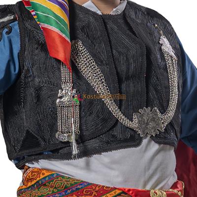 Zeybek Kostüm Köstek Zincir Yetişkin Kösteği