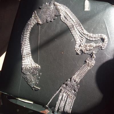 Zeybek Kostüm Köstek Zincir Yetişkin Kösteği