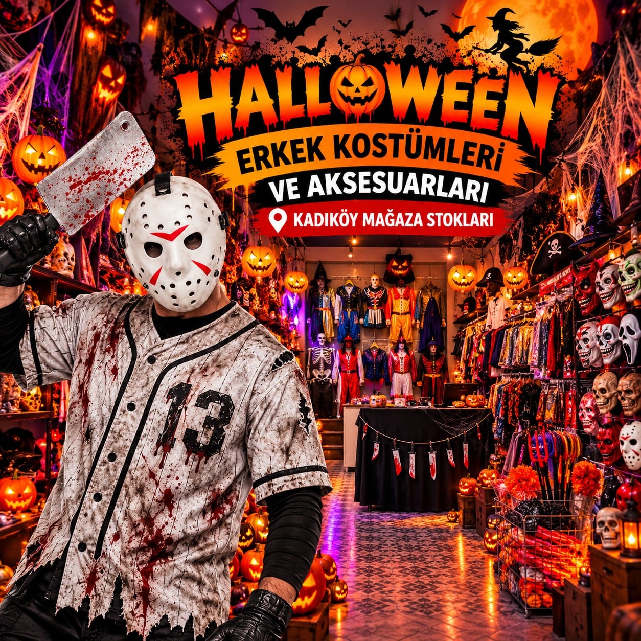 Erkek Halloween Kostüm ve Aksesuarları – Kadıköy