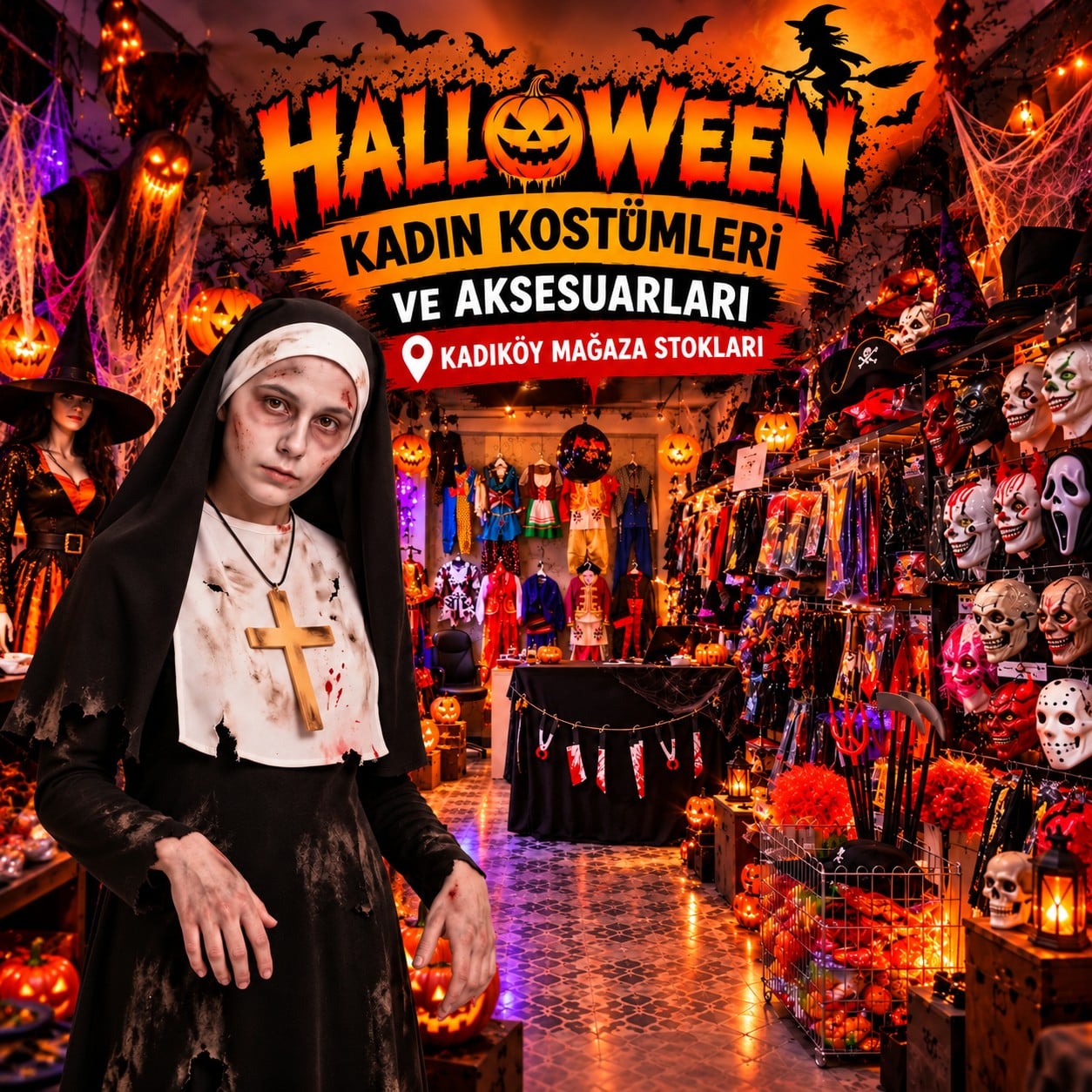 Kadın Halloween Kostüm ve Aksesuarları – Kadıköy