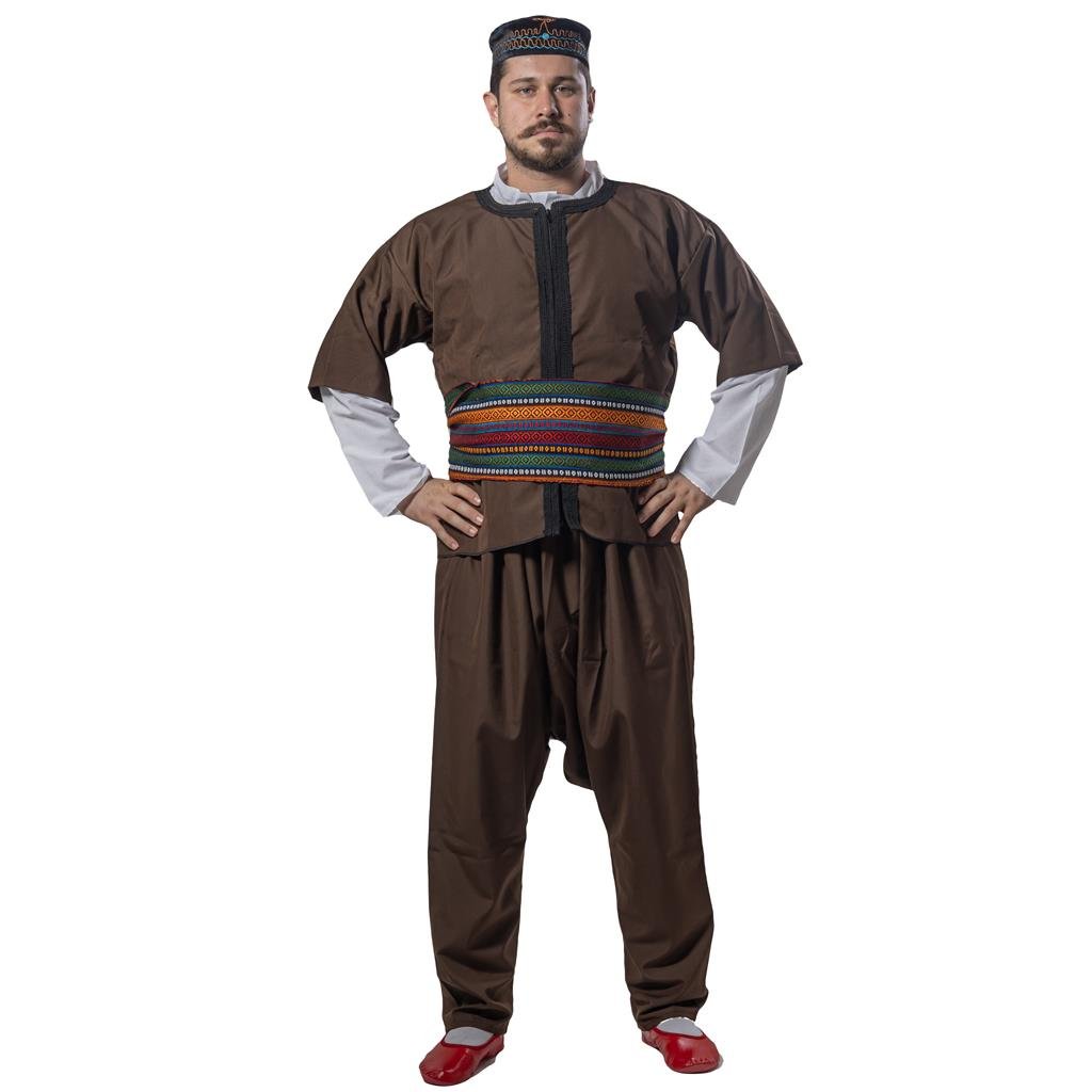 Adıyaman Kostümü Yetişkin Erkek Kıyafeti Yetişkin Yöresel Kıyafetler Adıyaman Kostümü Erkek - KostümPartim®