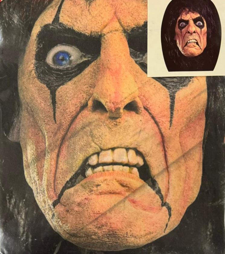 Alice Cooper 3D Kumaş Maske Maskeler Alice Cooper 3D Kumaş Maske - KostümPartim®