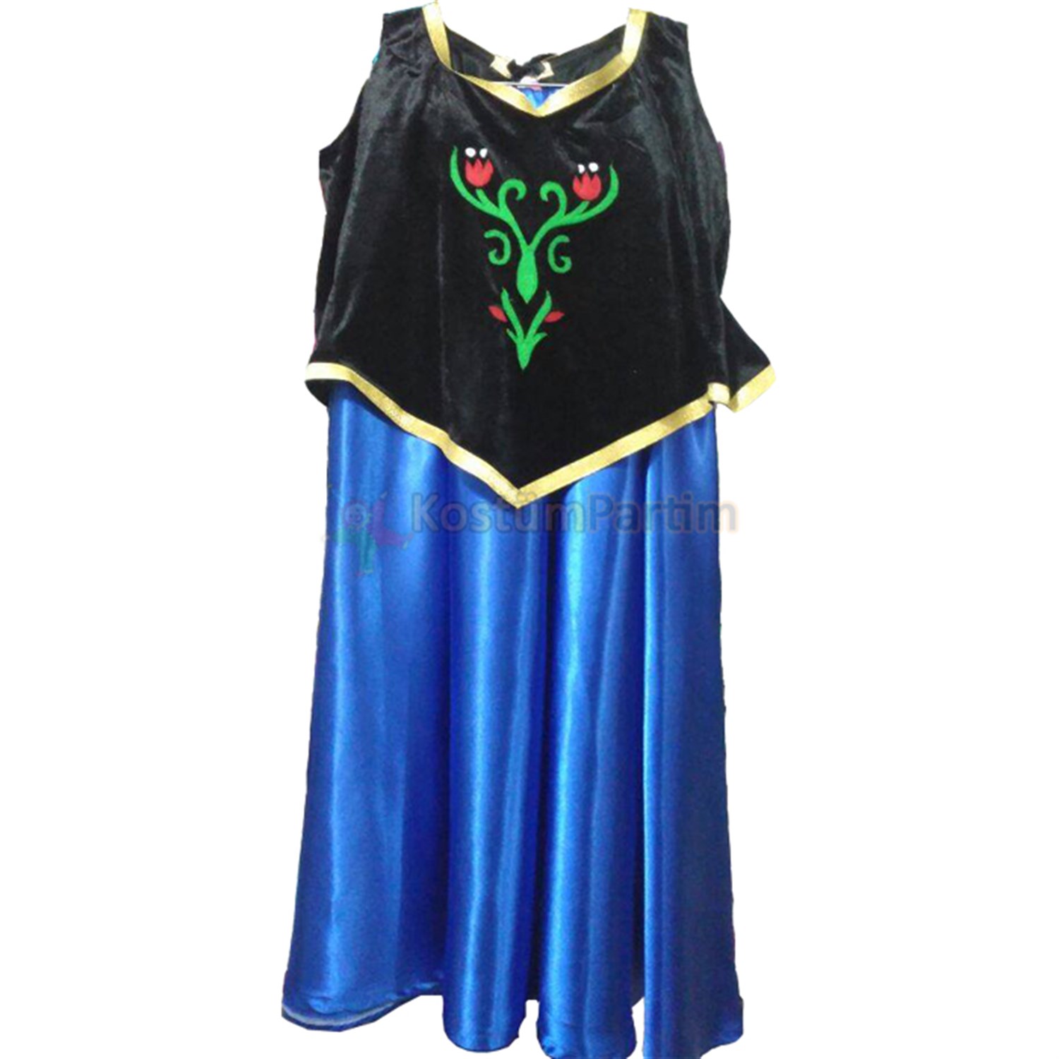 Anna Kıyafeti Kız Çocuk Buzlar Prensesi Kostümü - KostümPartim®
