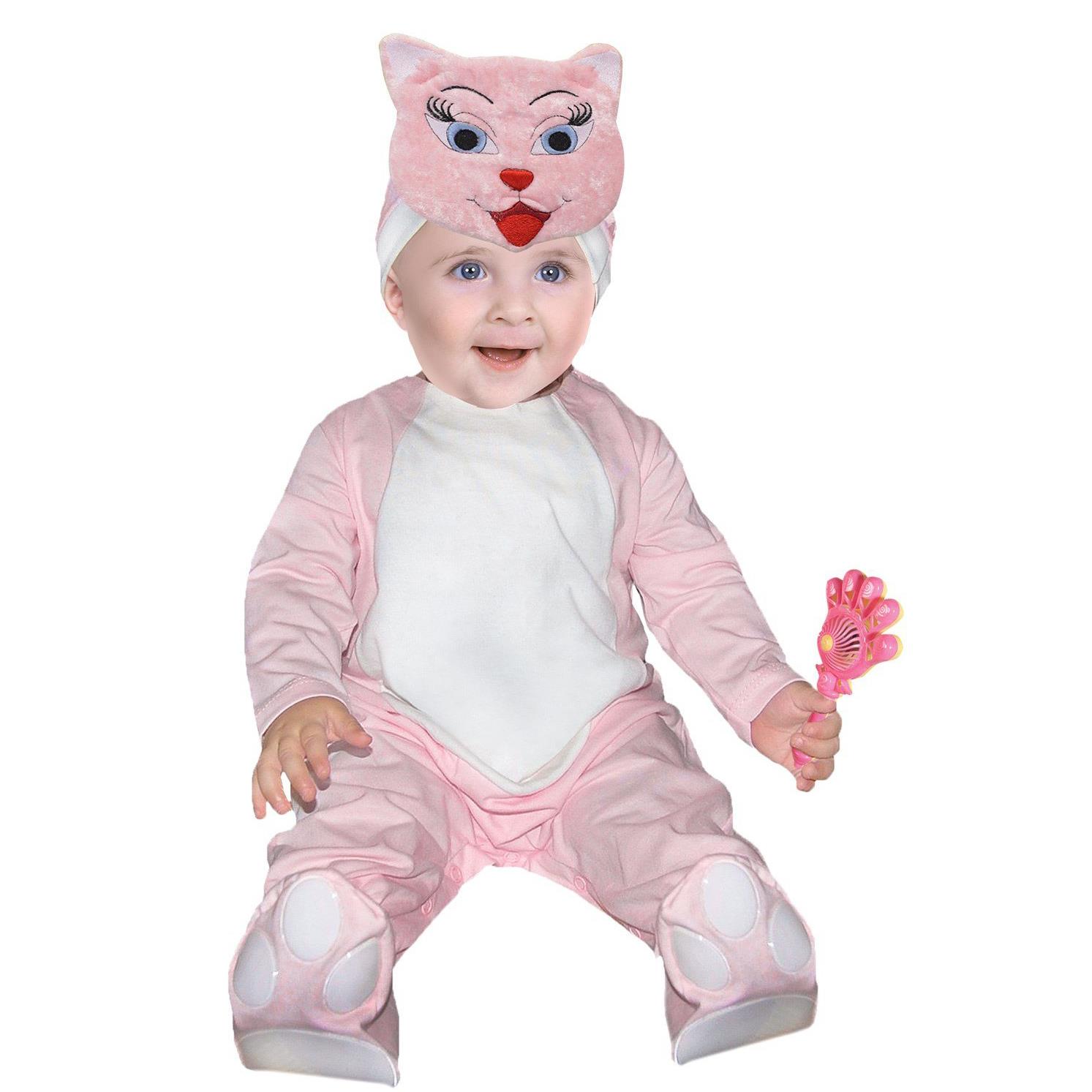 Bebek Kedi Kostümü Pembe Bebek Kostümleri Bebek Kedi Kostümü - KostümPartim®