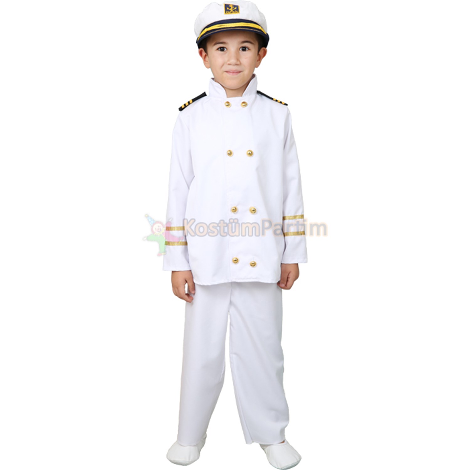 Denizci Kaptan Kostümü Çocuk - KostümPartim®