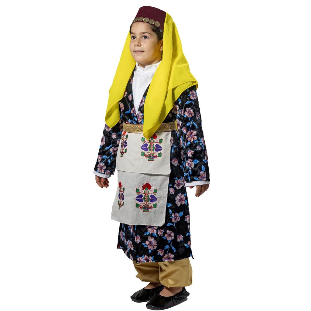 Gaziantep Yöresel Kız Çocuk Kostümü Yöresel Kostümler ve Folklör Gaziantep Yöresel Kız Çocuk Kostümü - KostümPartim®