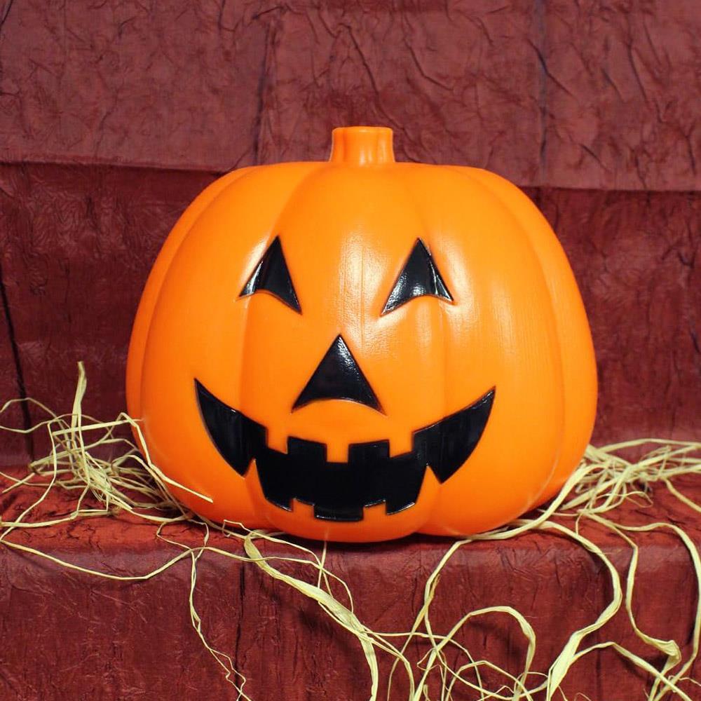 Halloween Kabak Dekor Işıklı Sesli Balkabağı 25cm - KostümPartim®