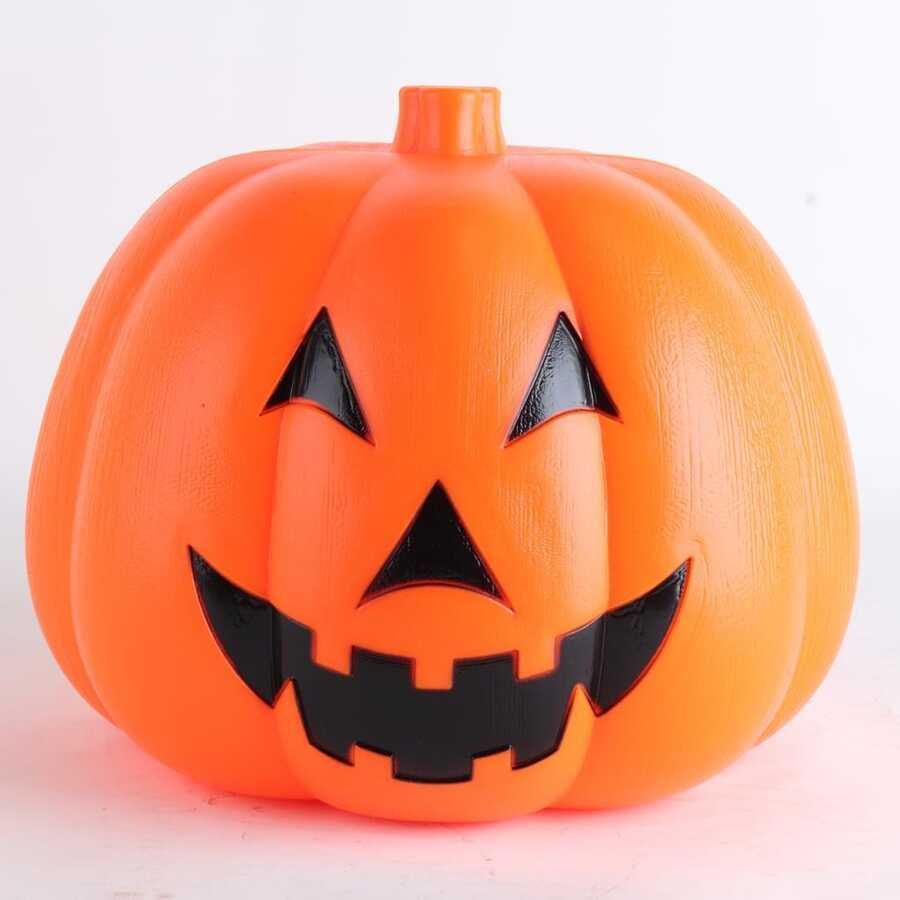Halloween Kabak Dekor Işıklı Sesli Balkabağı 25cm Halloween Dekorasyon Halloween Kabak Dekor Işıklı Sesli Balkabağı 25cm - KostümPartim®