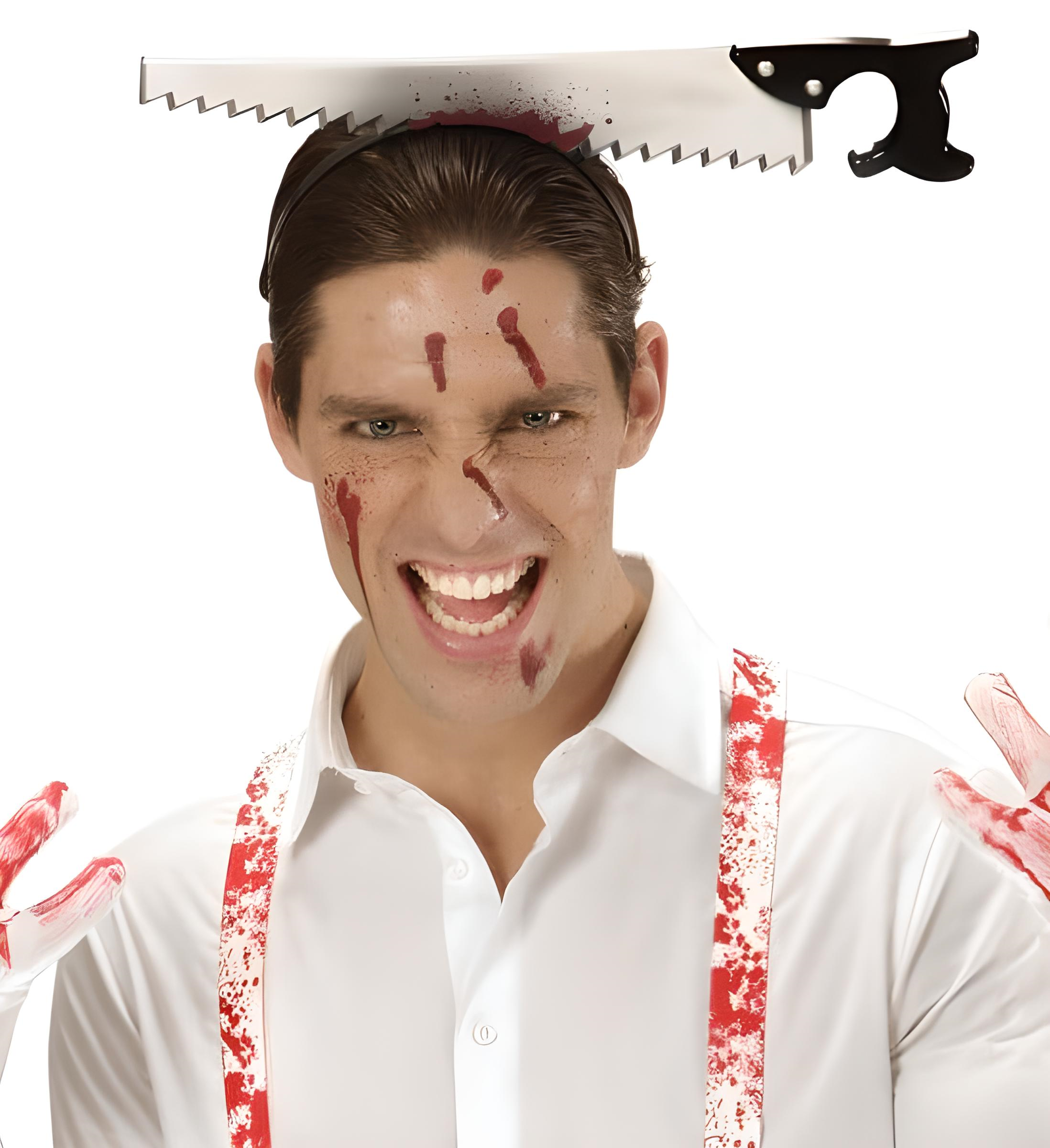 Halloween Taçlı Testere Taçlar Halloween Taçlı Testere- KostümPartim®