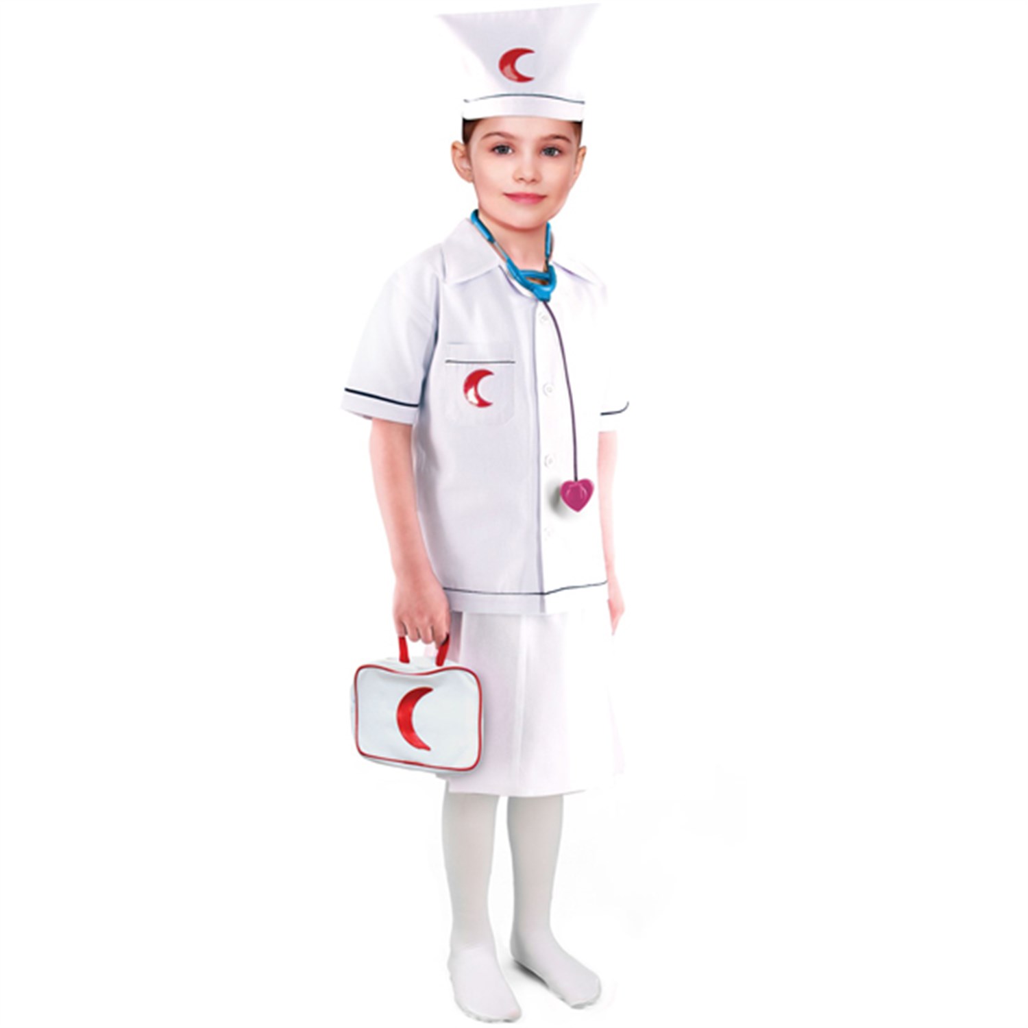 Doktor Kız Kostümü Çocuk Kıyafeti - KostümPartim®