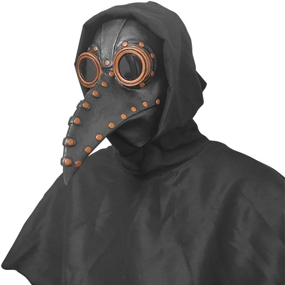 Lateks Veba Doktoru Maskesi Plague Doctor mask Maskeler KostümPartim® Lateks Veba Doktoru Maskesi - Orta Çağ’dan Esinlenen Korkutucu Plague Doctor Mask!