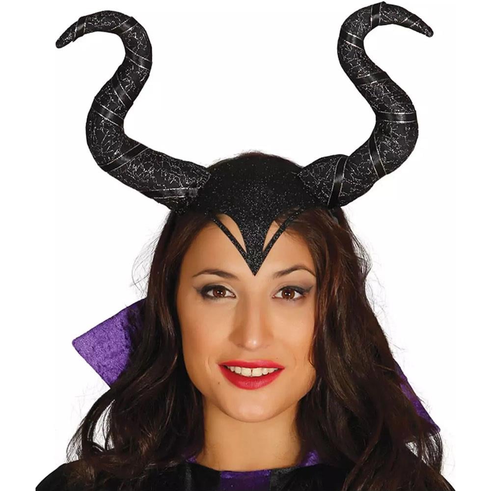 Maleficent Tacı Malefiz Boynuzlu Taç Taçlar Maleficent Tacı Malefiz Boynuzlu Taç - KostümPartim®