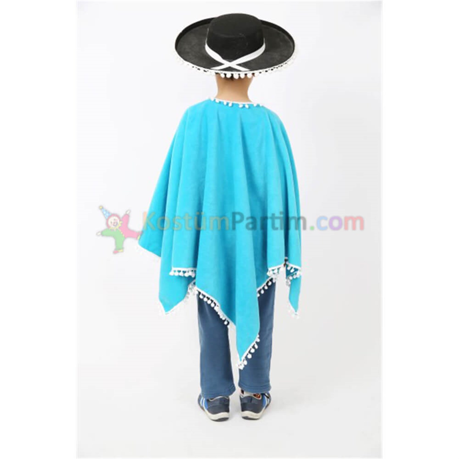 Meksika Kostümü Panço Erkek Çocuk Kıyafeti - KostümPartim®