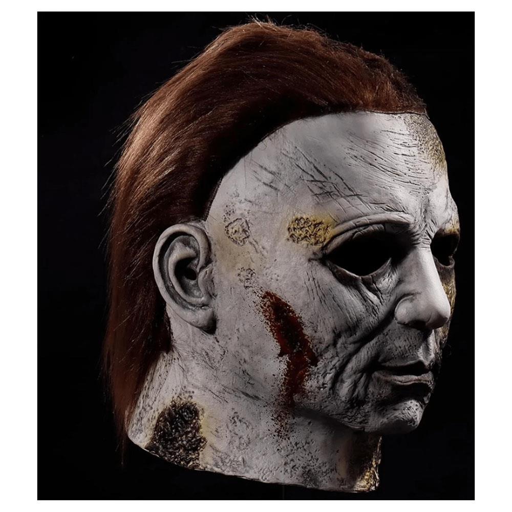 Michael Myers Halloween Maske Latex - Originalgetreue Horror Maske Für Erwachsene