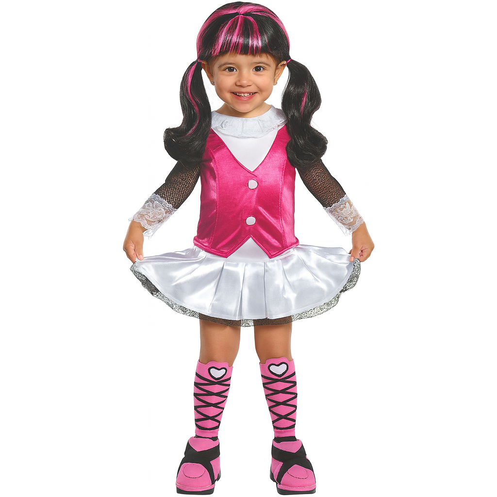 Monster High Draculara Kostümü 3-4 Yaş Kız Çocuk Kostümleri Monster High Draculara Kostümü 3-4 Yaş - KostümPartim®