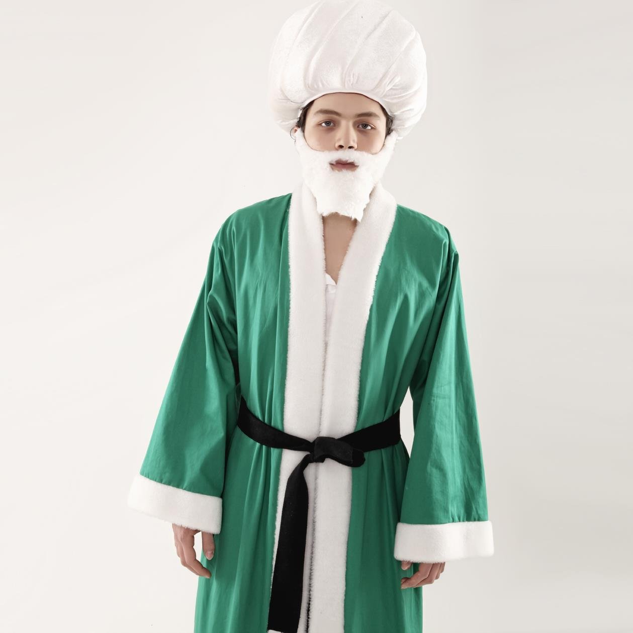 Nasreddin Hoca Kostümü Tam Takım (Alpaka Lüx) Nasrettin Hoca Kostümleri Nasreddin Hoca Kostümü Tam Takım (Alpaka Lüx) - KostümPartim®