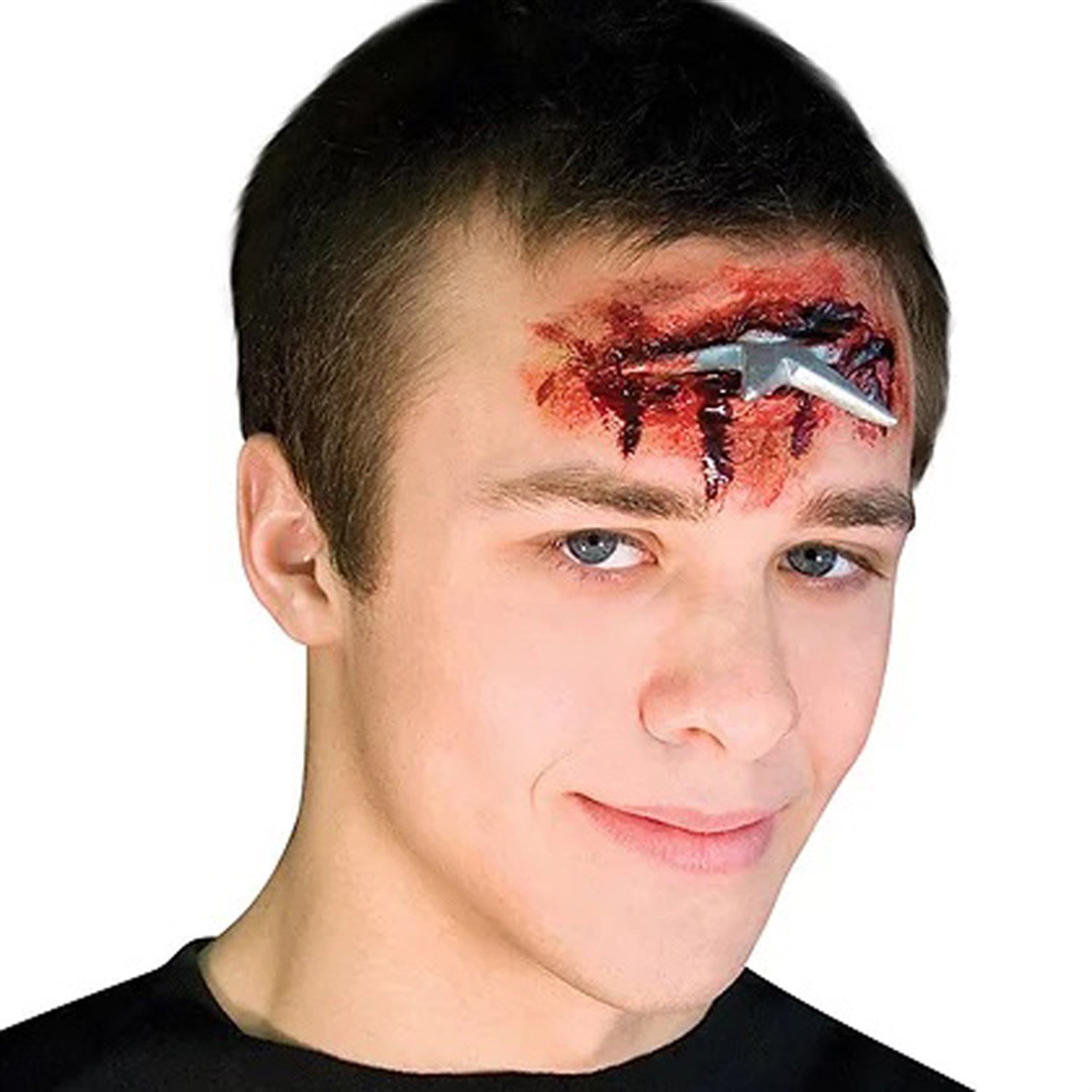 Ninja Yıldızı YarasıDişler / TırnaklarKostümPartim ★ Ninja Yıldızı Yarası / Hallooween Makyajları