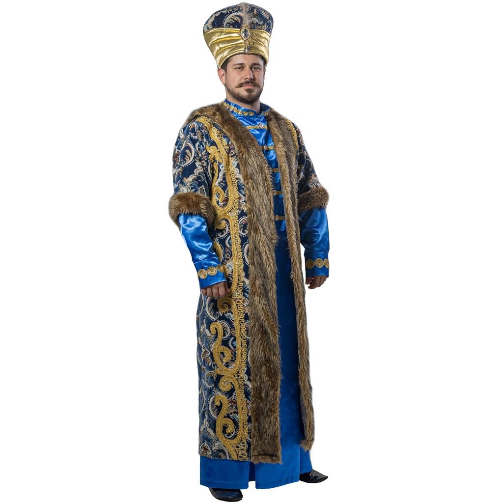 Osman Gazi Kıyafeti Yetişkin Erkek Osmanlı Padişahı Kostümü Mavi Erkek Kostümleri Osman Gazi Kıyafeti Yetişkin - KostümPartim®
