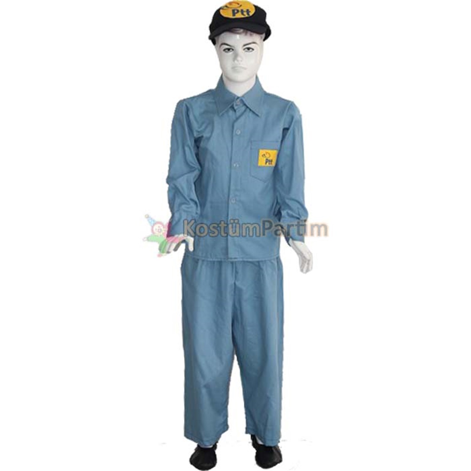 Postacı Kostümü, Çocuk Meslek Kıyafeti - KostümPartim®