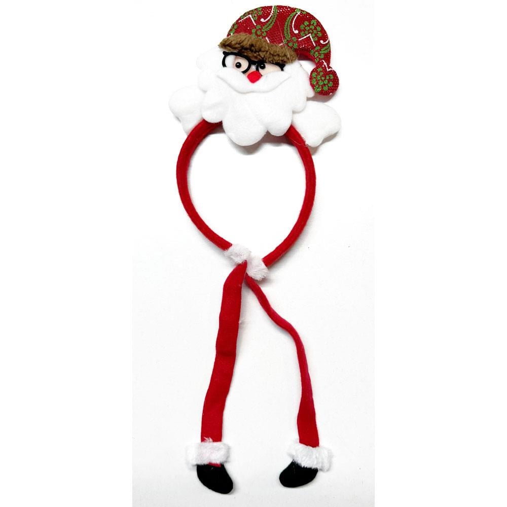 Sarkan Uzun Bacaklı Noel Babalı Taç Yılbaşı Parti Malzemeleri KostümPartim® Sarkan Uzun Bacaklı Noel Babalı Taç - Yılbaşı Kutlamalarına Neşe Katın