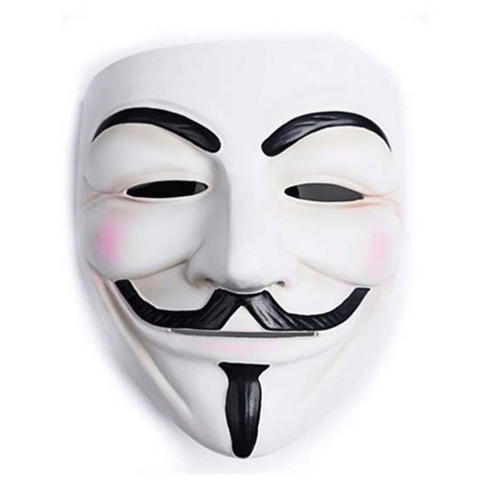 V For Vendetta Maskesi – Plastik Bay V Anon Maske Maskeler KostümPartim® V For Vendetta Maskesi – Plastik Bay V Maske | Halloween ve Cosplay İçin Efsane Film Maskesi