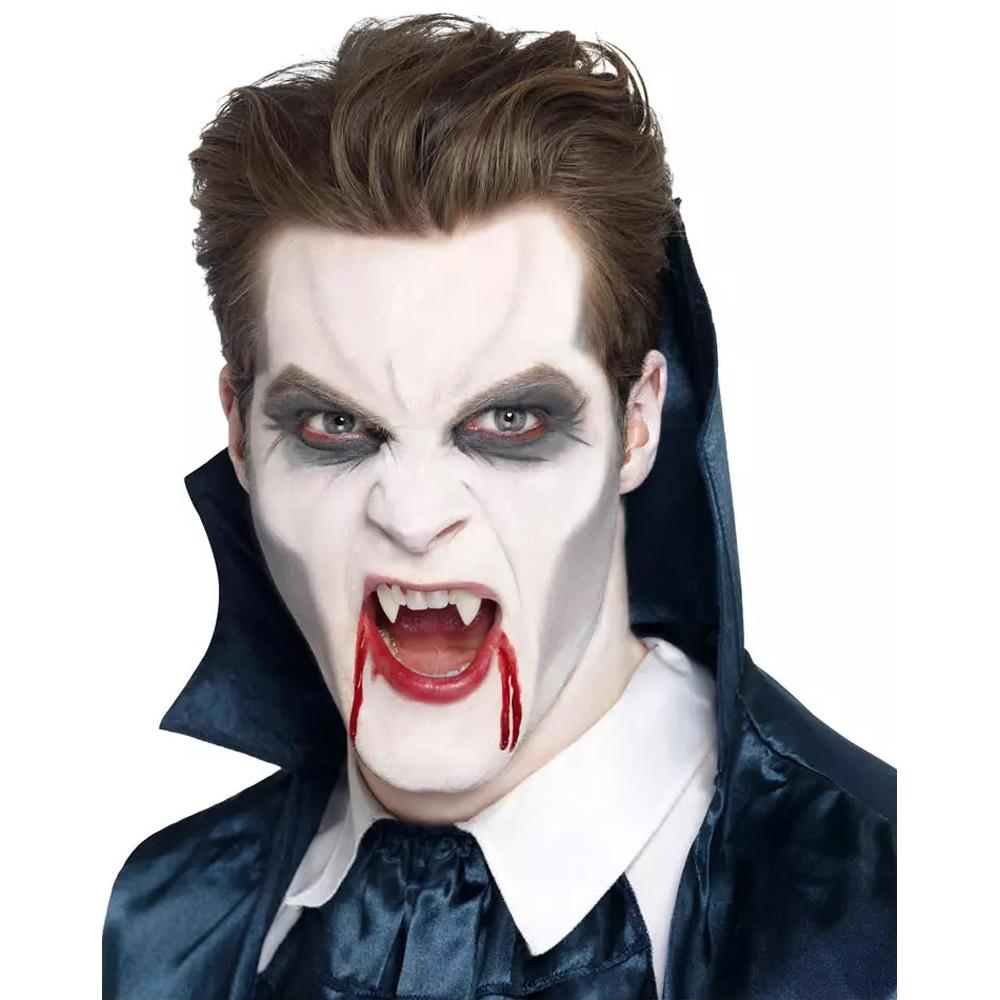 Vampir Yüz Boyama Halloween Dracula Dişi Yapay Kan ve Boya Seti -  KostümPartim®