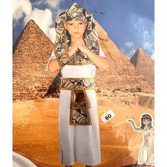 Mısırlı Firavun Kostümü Erkek Çocuk Kıyafeti - KostümPartim®