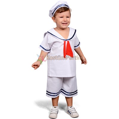 Bahriyeli Denizci Kostümü Çocuk Kıyafeti - KostümPartim®