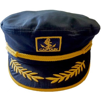 Bebek Denizci Kaptan Şapkası Lacivert - KostümPartim®