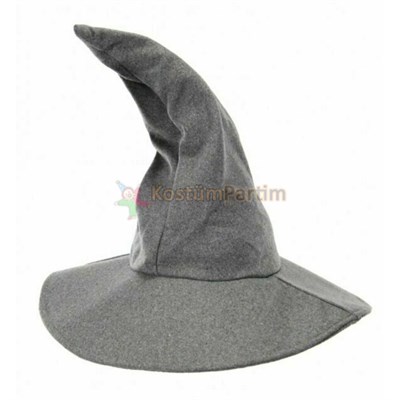 Büyücü Gandalf Şapka Lüks KadifeŞapkalarKostümPartim ★ Gandalf Büyücü Şapkası / Şapkalar