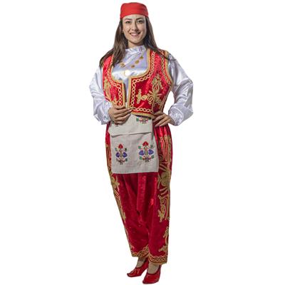 Kırkareli Kıyafeti Yetişkin Kadın Trakya Yöresel Kostümü - KostümPartim®