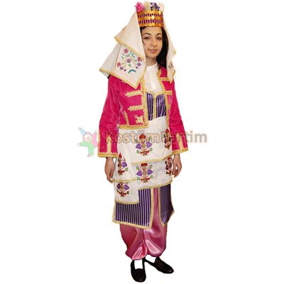 Zeybek Kız Çocuk KostümüYöresel Kostümler ve Folklör