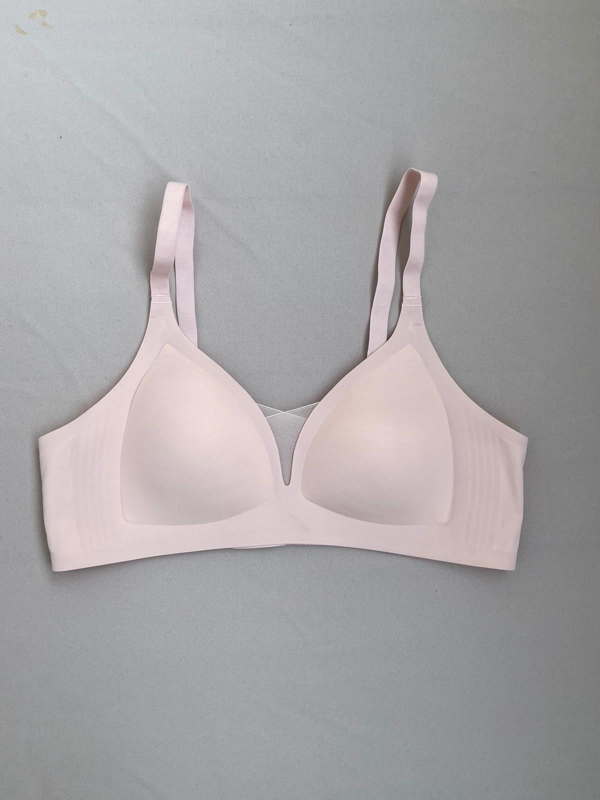 Pudra Pembesi Lazer Kesim Hayalet Sütyen 