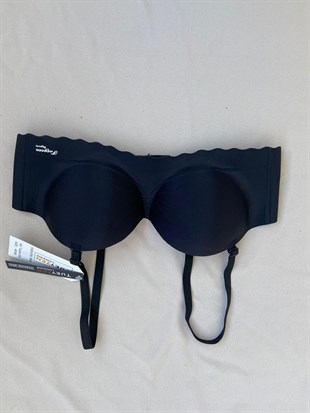  SİYAH LAZER KESİM SÜTYEN 