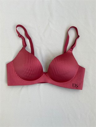 PEMBE LAZER KESİM SÜTYEN