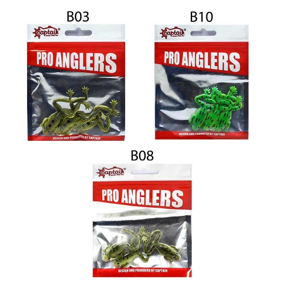 Mutant 3599 Killer Frog 6cm 3'lü Silikon Kurbağa Suni Yem