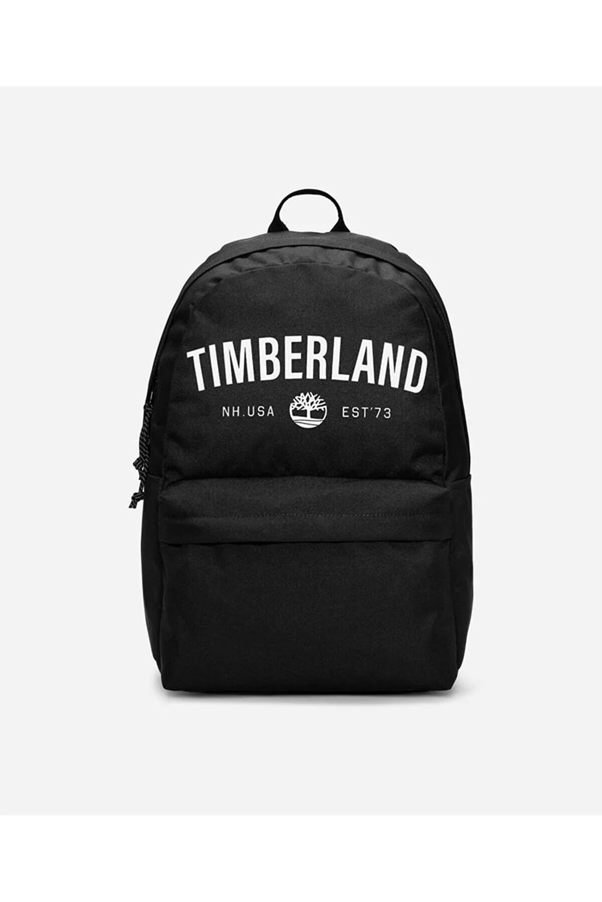 Timberland Printed Unisex Sırt Çantası Siyah