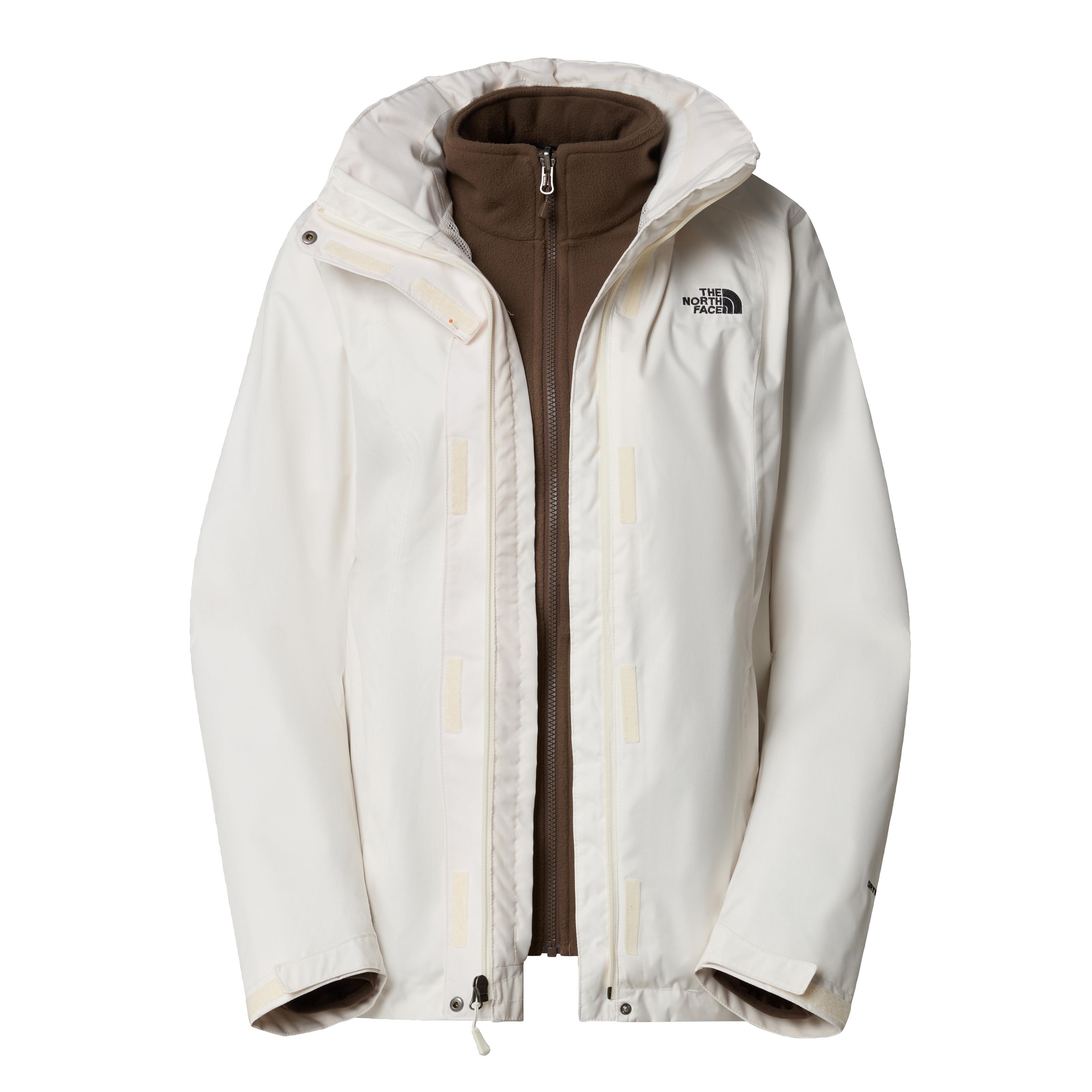 The North Face Evolve II Triclimate Kadın Mont White Dune
