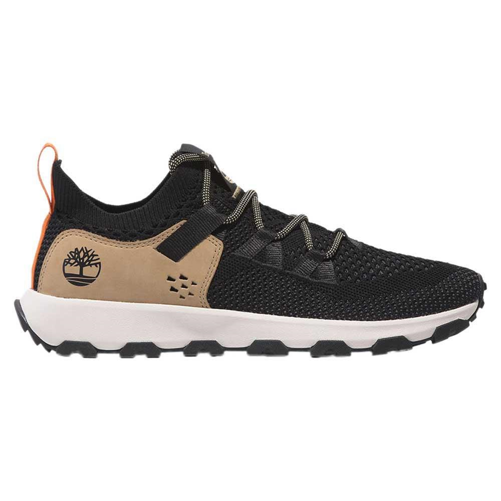 Timberland Winsor Trail Erkek Ayakkabı Black Knit