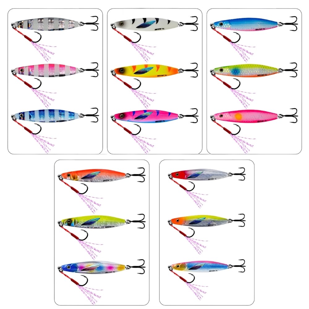 Effe Trio Jig Seti 3'lü Metal Jig 8gr