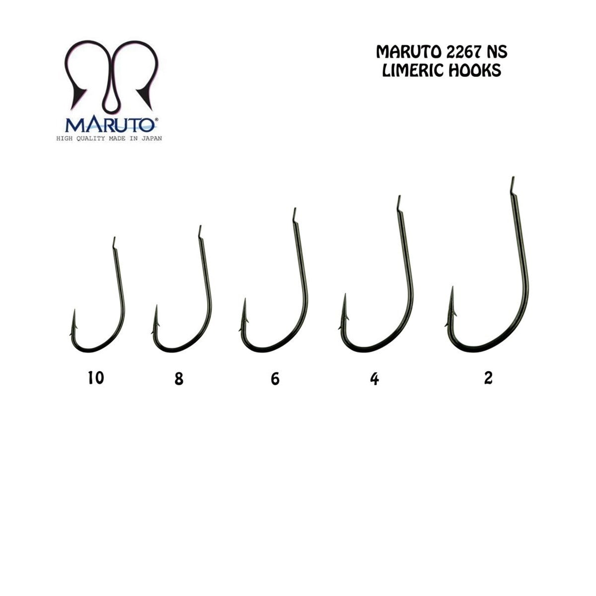 Maruto 2267NS Siyah Nikel Olta İğnesi