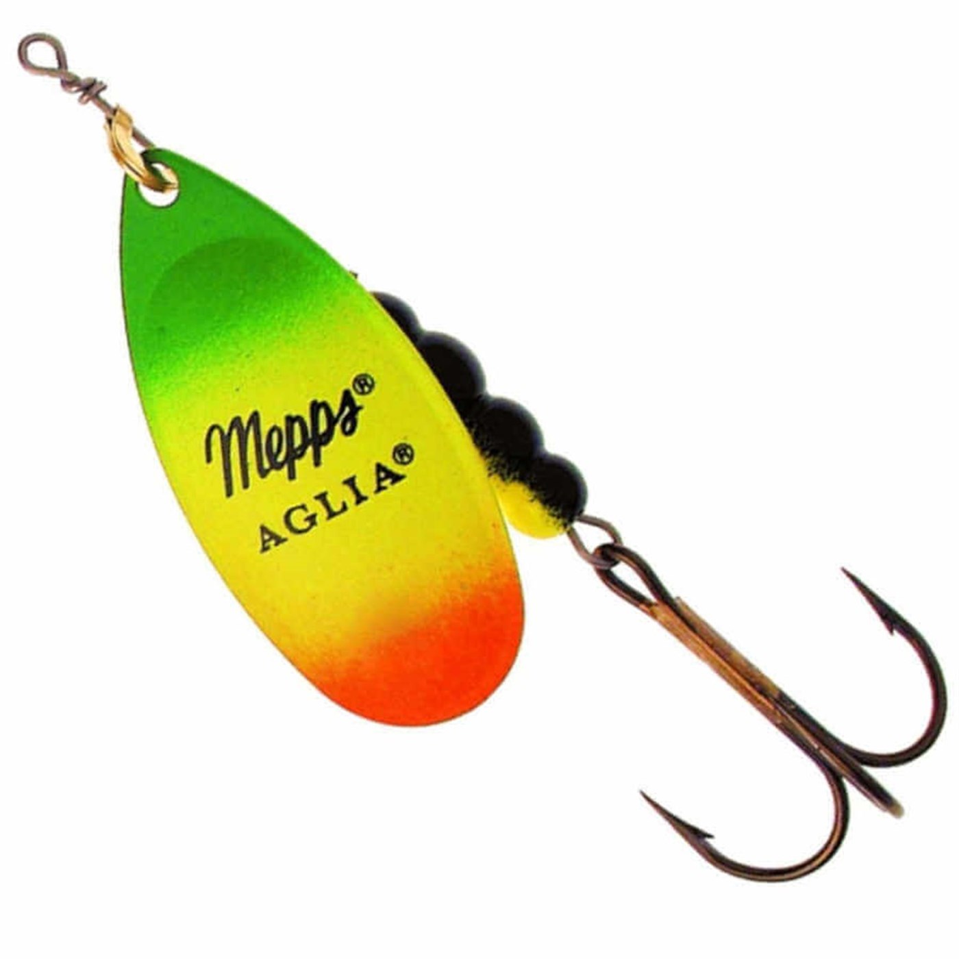 Mepps Aglia Fluo Gökkuşağı Olta Kaşığı