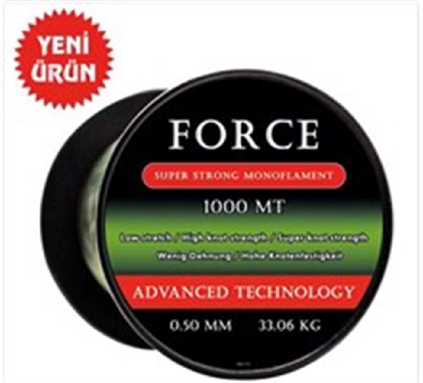 MİSİNA FORCE 1000 MT. BOBİN (YEŞİL)